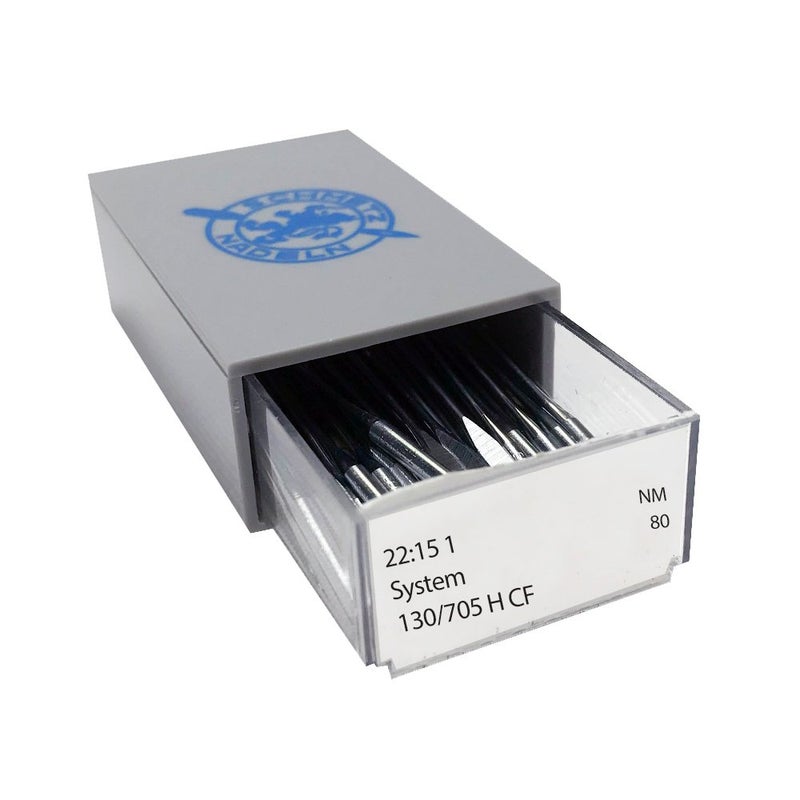 SCHMETZ Chrome Universal Household Sewing Machine Needles, Size 80/12, Bulk - Image 1